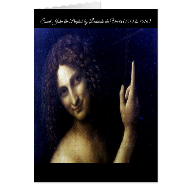 San Juan Bautista de Leonardo da Vinci (Frente)