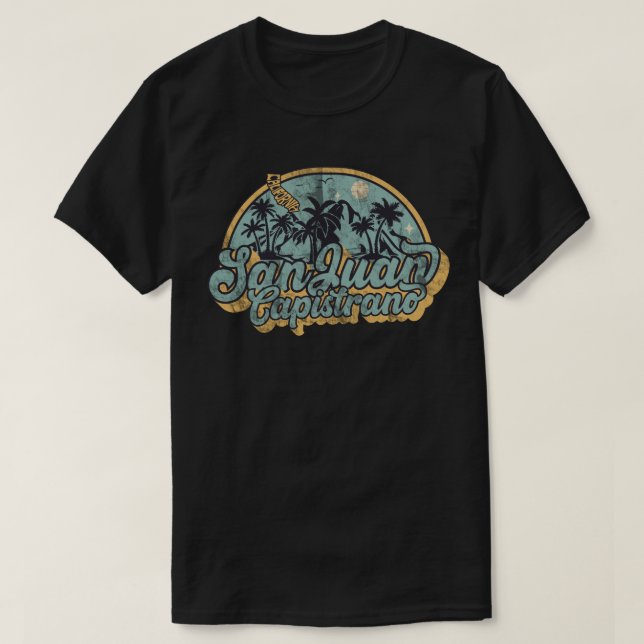 San Juan Capistrano, camiseta de California (Diseño del anverso)