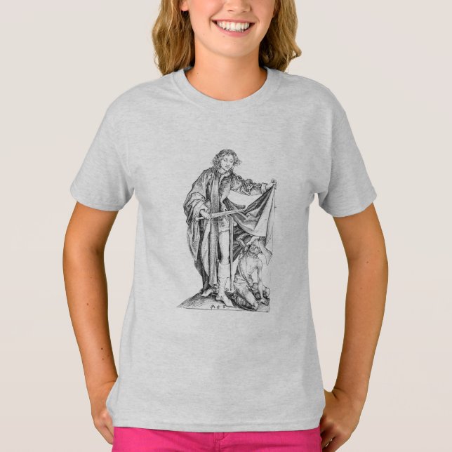 San Martín con una camiseta para mendigos (Anverso)