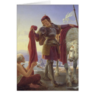 San Martín y el mendigo, 1836