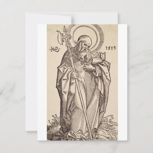 San Mateo de Cristo y los apóstoles (Anverso)