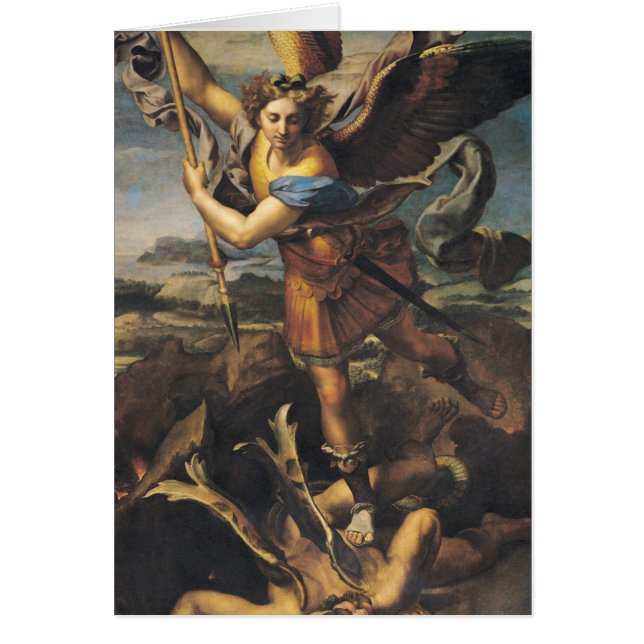 San Miguel abrumador del Demonio, 1518 (Frente)