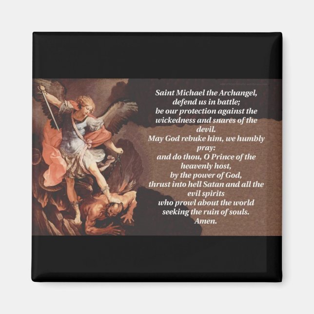 San Miguel el imán Arcángel (Frente)