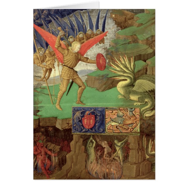 San Miguel que mata el dragón (Frente)