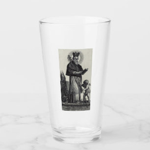 San Patricio Apóstol de Irlanda Arte Monocromo