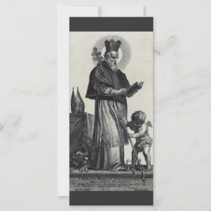San Patricio Apóstol de Irlanda Arte Monocromo