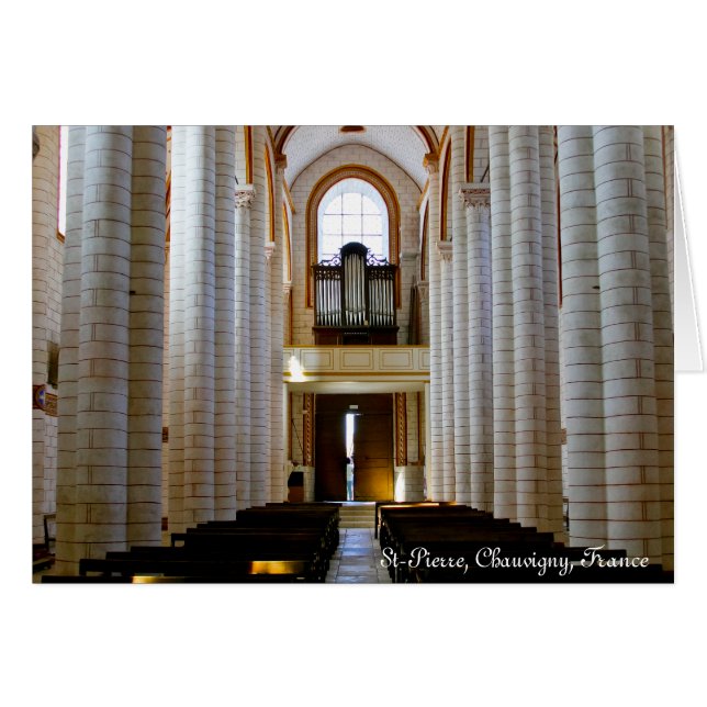 San Pedro, Chauvigny, Francia (Anverso (Horizontal))