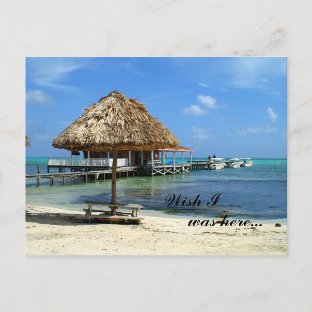 San Pedro, postal de Belice (Anverso)