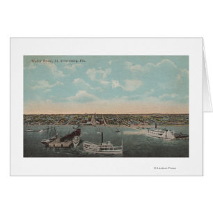 San Petersburgo, FL - Vista costera con