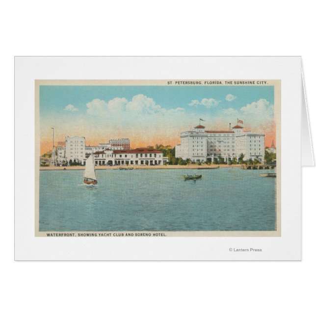 San Petersburgo, FL - Vista costera de Soreno (Anverso (Horizontal))