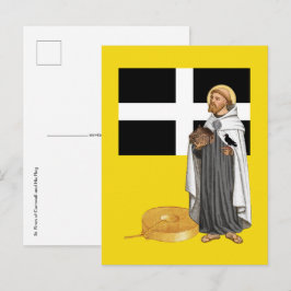 San Pirán de Cornwall (SAE 01) y su tarjeta de ban