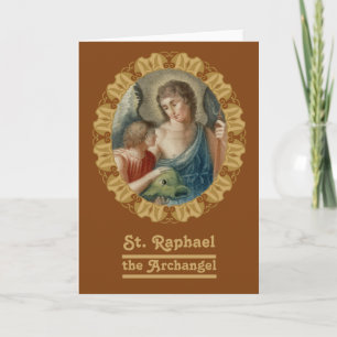 San Rafael Arcángel (M12) Tarjeta de Felicitación