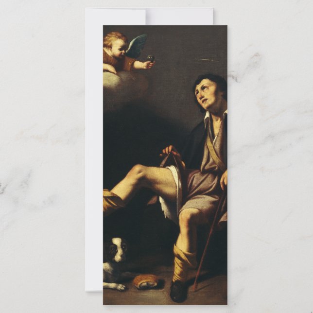 San Roque y el Ángel de Guy François (Anverso)