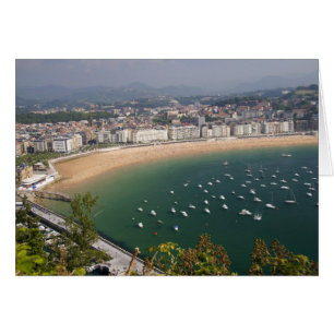 San Sebastián, España. La ciudad vasca de San