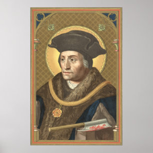 San Tomás Moro (SAU 026) Póster de 24"x36" 2