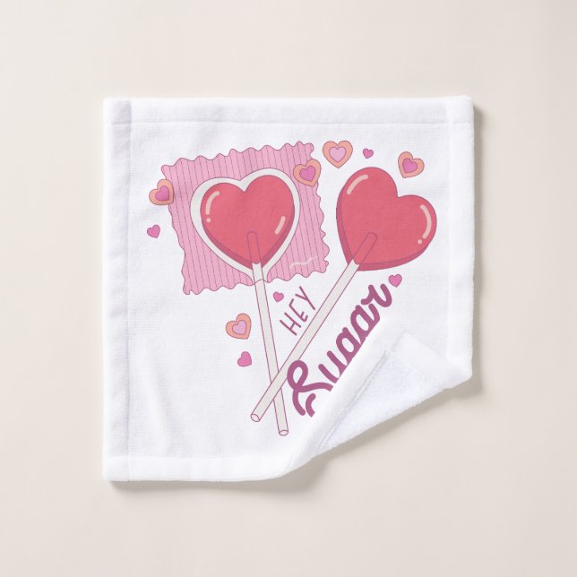 San Valentín Hey Sugar (Toallita)