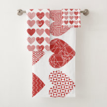 San Valentín lindo amor dulce patrón de corazón ro