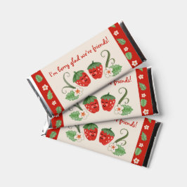 San Valentín personalizado de arte de fresa