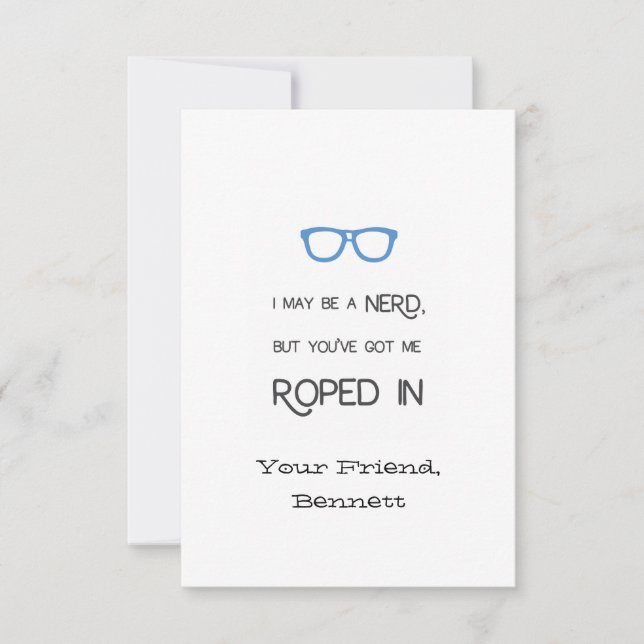 San Valentín personalizado para sonidos nerviosos (Anverso)