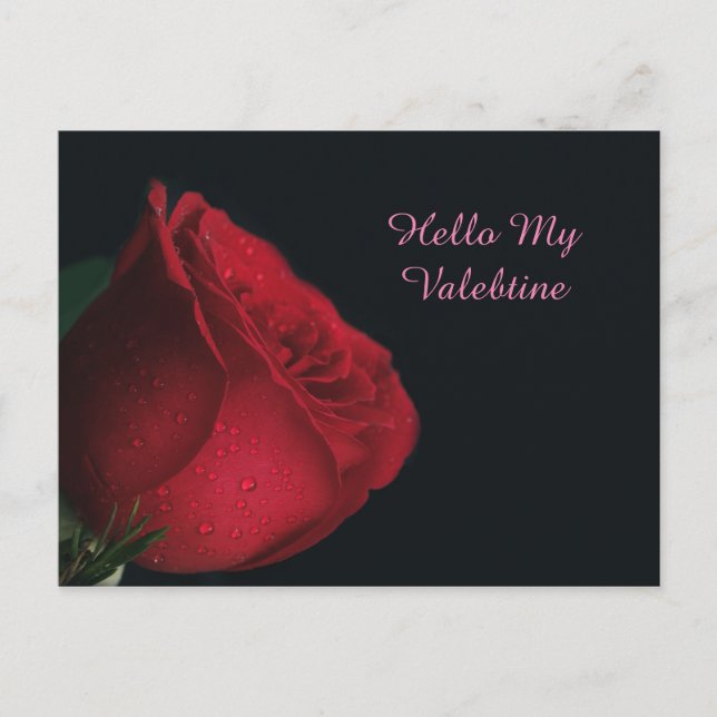 San Valentín postal (Anverso)