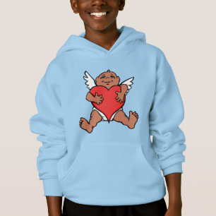 San Valentín se enreda con sudadera rosada