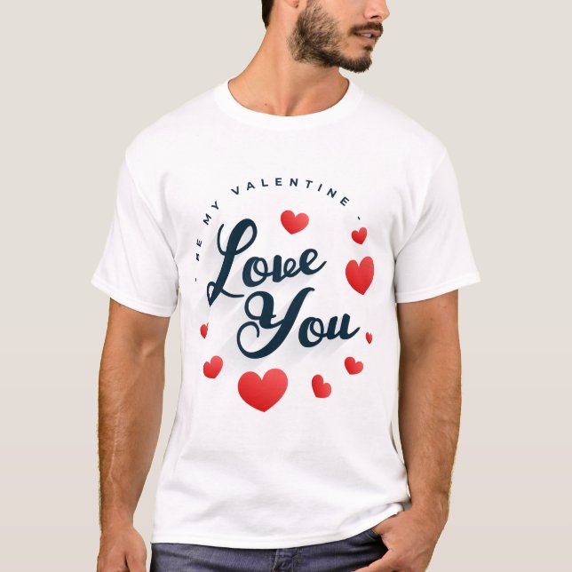 San Valentín te encanta la camiseta (Anverso)