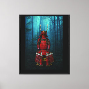Sanada Yukimura Armadura Lienzo 20x24 Impresión