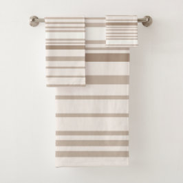  Sand and White Linen Stripes
