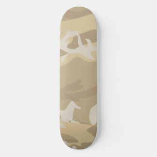 Sand Camouflage Skateboard