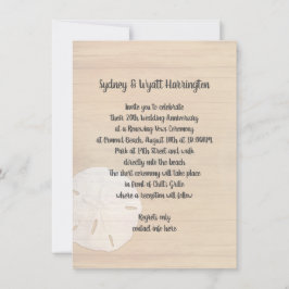 Sand Dollar Wood Beach promete invitación para el