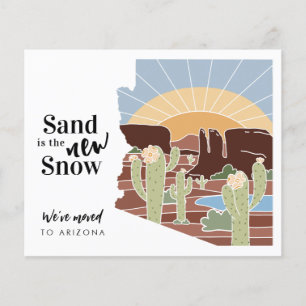 Sand es la nueva tarjeta de dirección de Snow Ariz