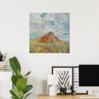 Sand Springs Butte de Childe Hassam, Arte Vintage