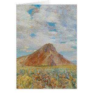 Sand Springs Butte por Childe Hassam, arte de époc