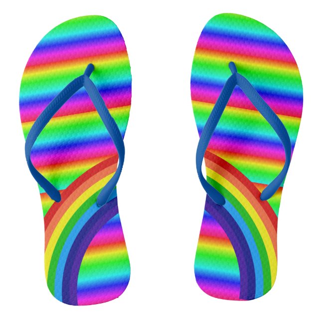 Sandalias de arcoiris (Plantilla)