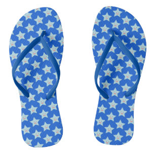 Sandalias de Celebración Azul Brillante