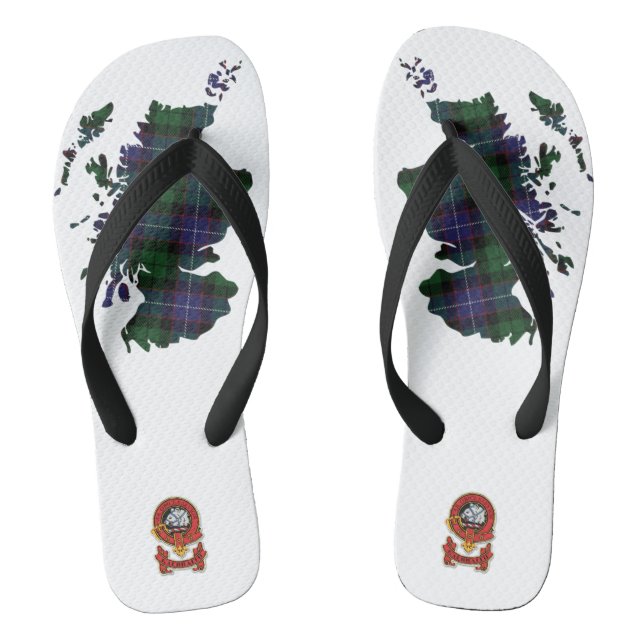 Sandalias de Clan Galbraith / Flip Flops (Plantilla)