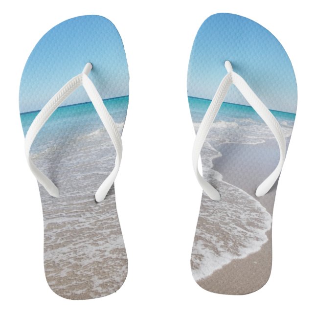 Sandalias de la playa de la boda del destino (Plantilla)