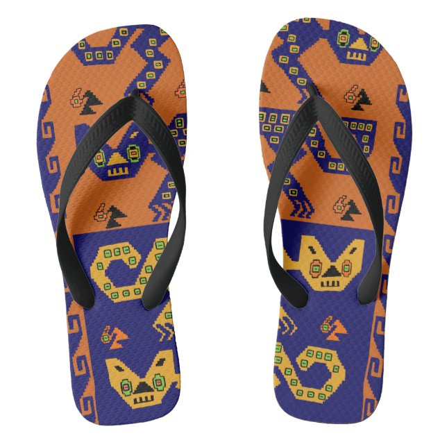 Sandalias de playa de flops felinos del Perú (Plantilla)