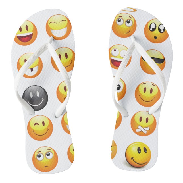sandalias de sandalias de chanclas de emoji (Plantilla)