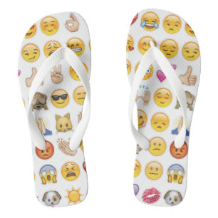 sandalias de sandalias de chanclas de emoji