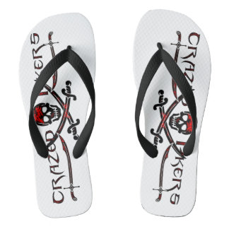 Sandalias enloquecidas de Pkers