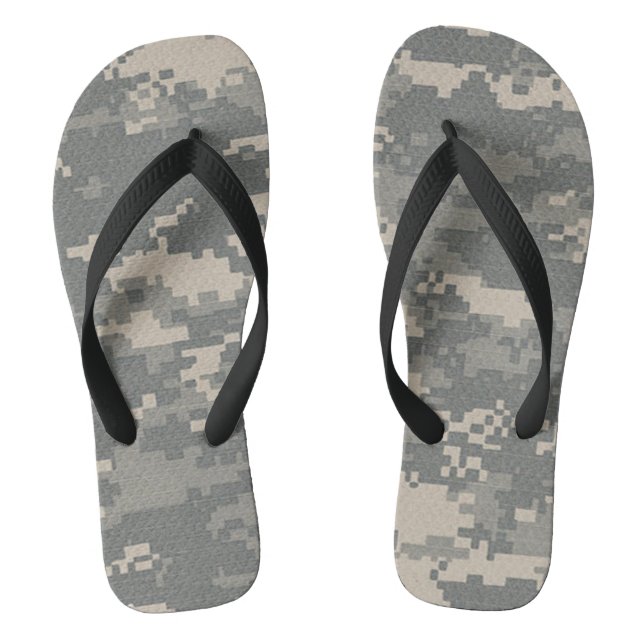 Sandalias Flip Flop de Camo Digital del EJÉRCITO A (Plantilla)