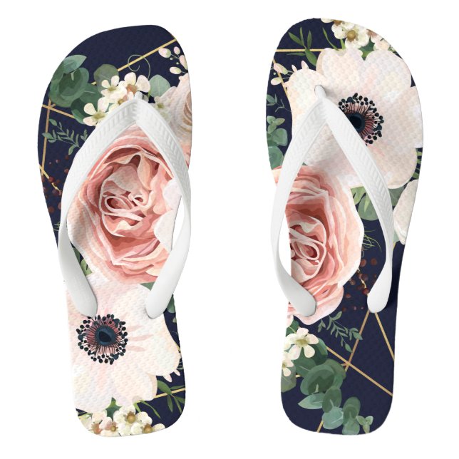 Sandalias Flipflop personalizadas Azul de la Marin (Plantilla)