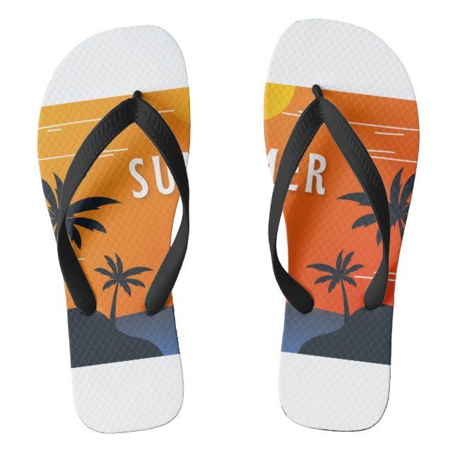 Sandalias tropical verano playa  (Plantilla)