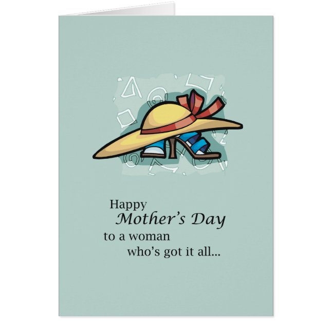 Sandals de Gorras del Día de la Madre (Frente)