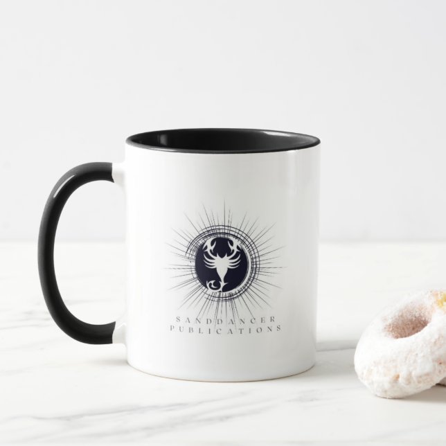 SandDancer Publicaciones taza de café (Con donut)