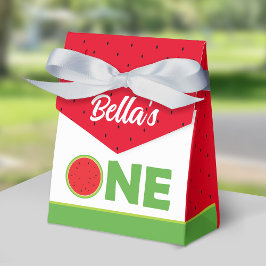 sandía 1er cumpleaños Fiesta Caja de hornos para c