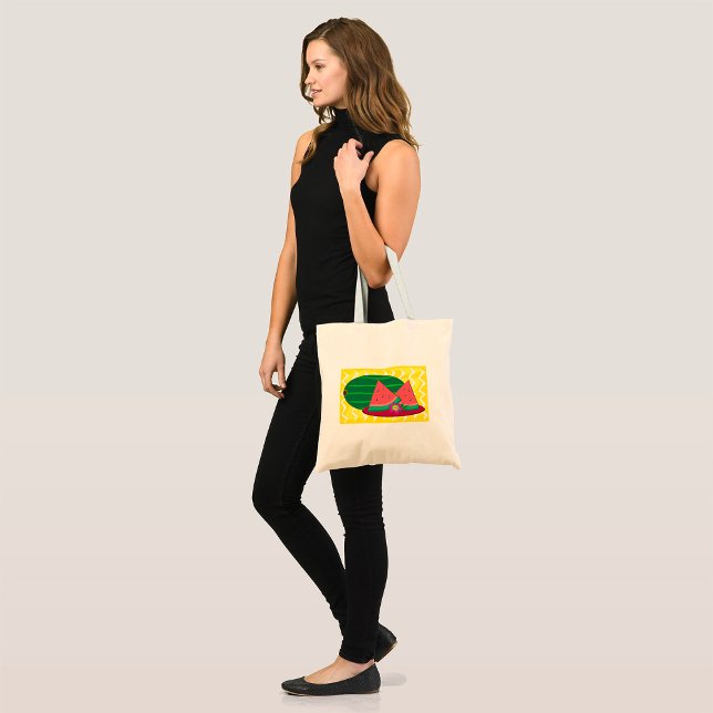 sandía En Una Bolsa De Plate Tote (Subido por el creador)