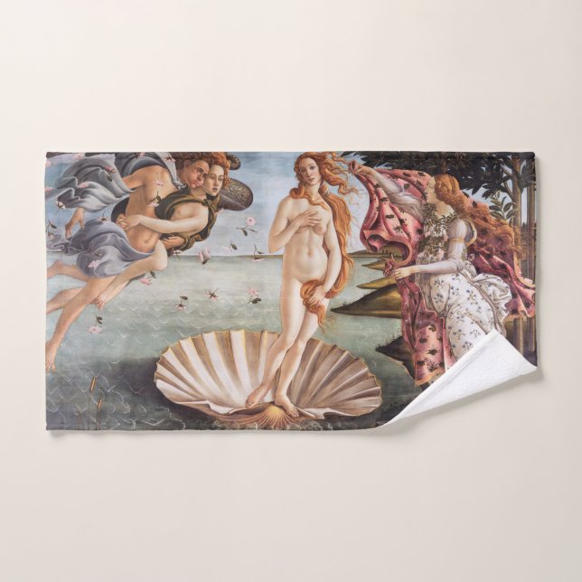 Sandro Botticelli - Nacimiento de Venus (Toalla de mano)
