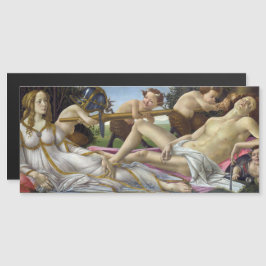 Sandro Botticelli - Tarjeta magnética Venus y Mars